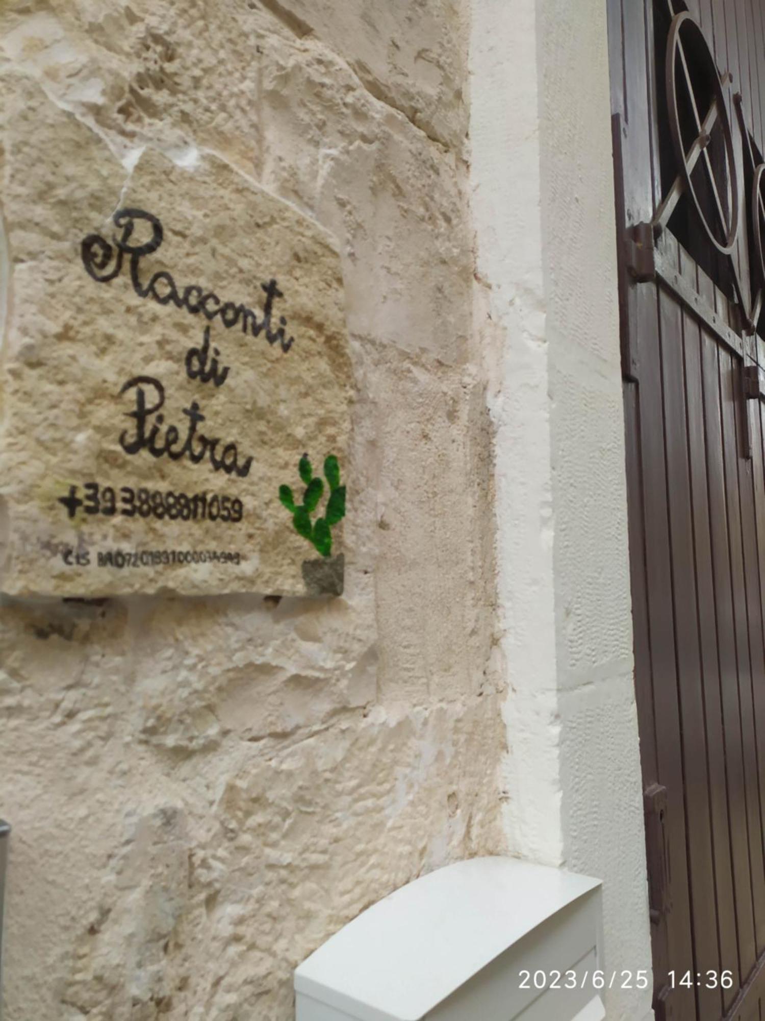 Bed and Breakfast Racconti Di Pietra à Conversano Extérieur photo